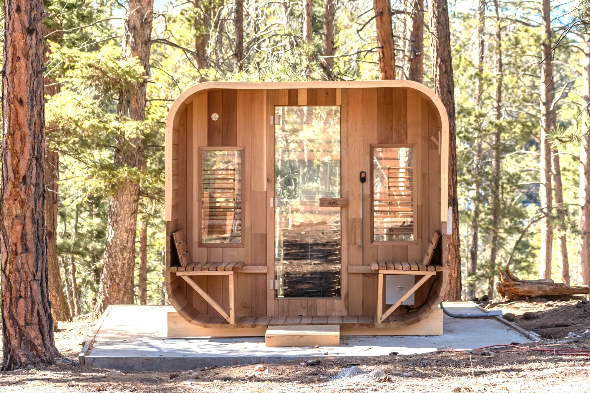 Hot Box Outdoor Sauna
